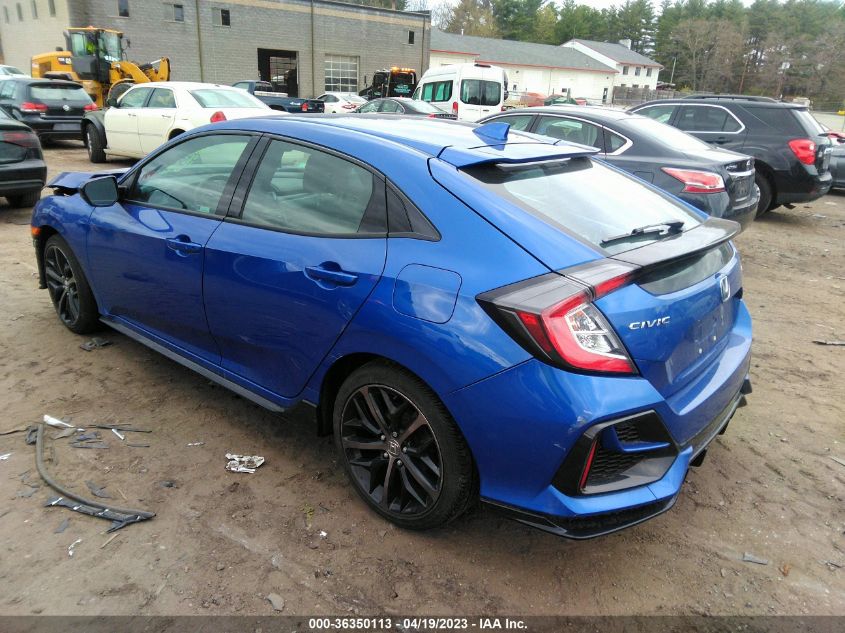 2020 HONDA CIVIC HATCHBACK SPORT - SHHFK7H47LU417365