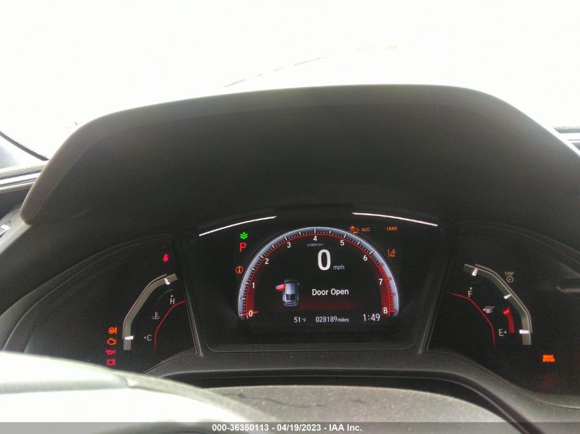 2020 HONDA CIVIC HATCHBACK SPORT - SHHFK7H47LU417365