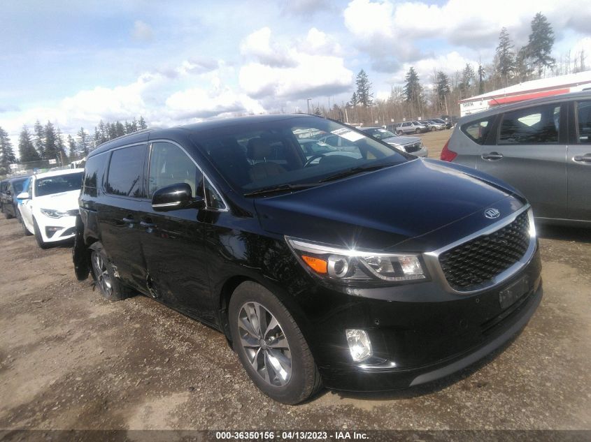 2016 KIA SEDONA SX - KNDMC5C16G6147229