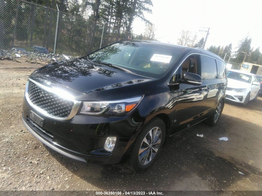 2016 KIA SEDONA SX - KNDMC5C16G6147229