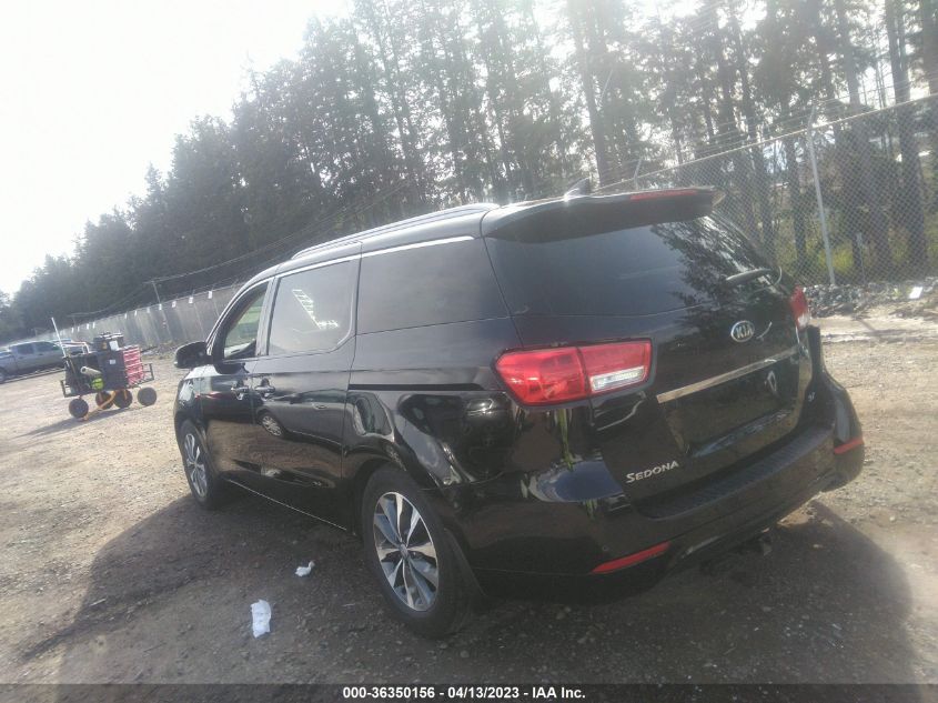 2016 KIA SEDONA SX - KNDMC5C16G6147229