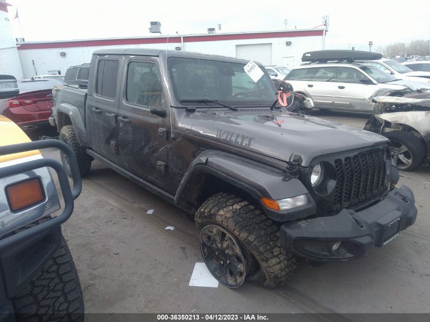 2021 JEEP GLADIATOR WILLYS - 1C6JJTAM9ML613072