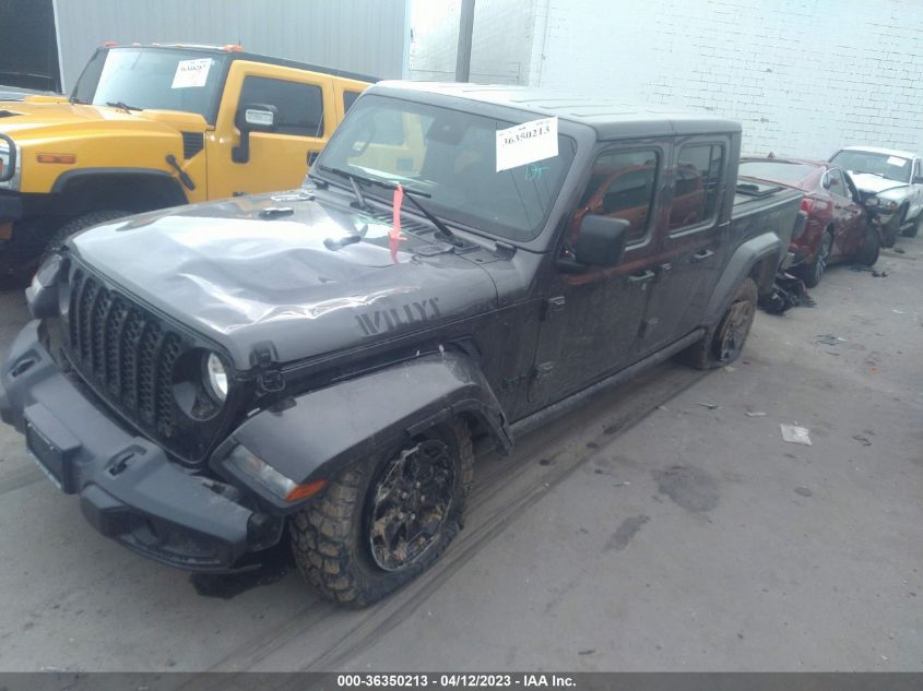 2021 JEEP GLADIATOR WILLYS - 1C6JJTAM9ML613072