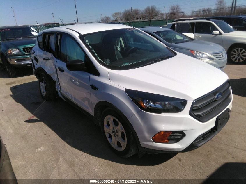 2018 FORD ESCAPE S - 1FMCU0F70JUD08359