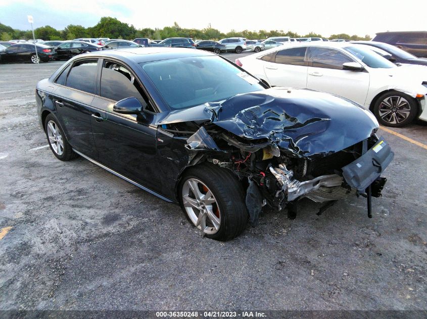 WAUKMAF42JA230743 AUDI A4 PREMIUM/TECH PREMIUM 2018