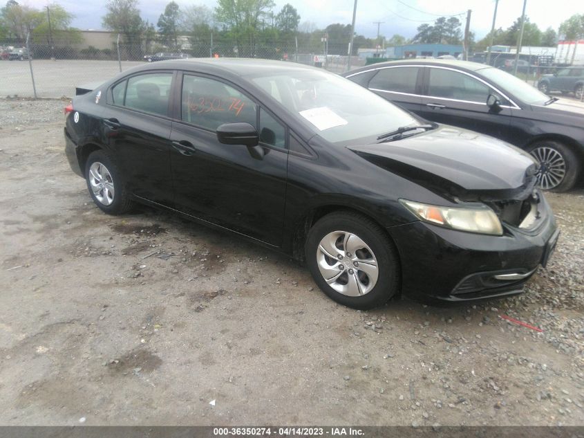 2014 HONDA CIVIC SEDAN LX - 2HGFB2F51EH505536