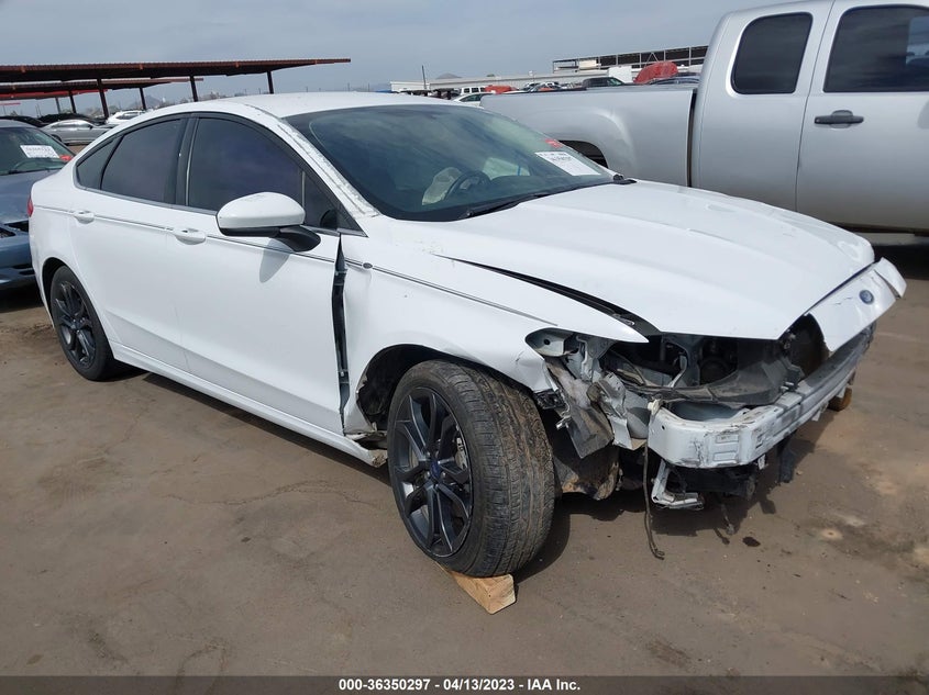 VIN 3FA6P0HD1JR256944 2018 FORD FUSION SE