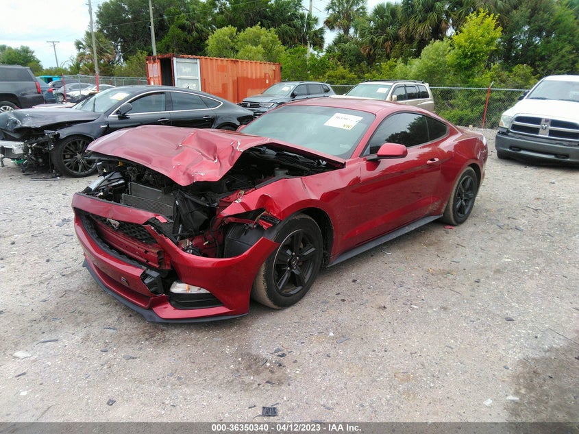 VIN 1FA6P8AM4H5276238 2017 FORD MUSTANG V6