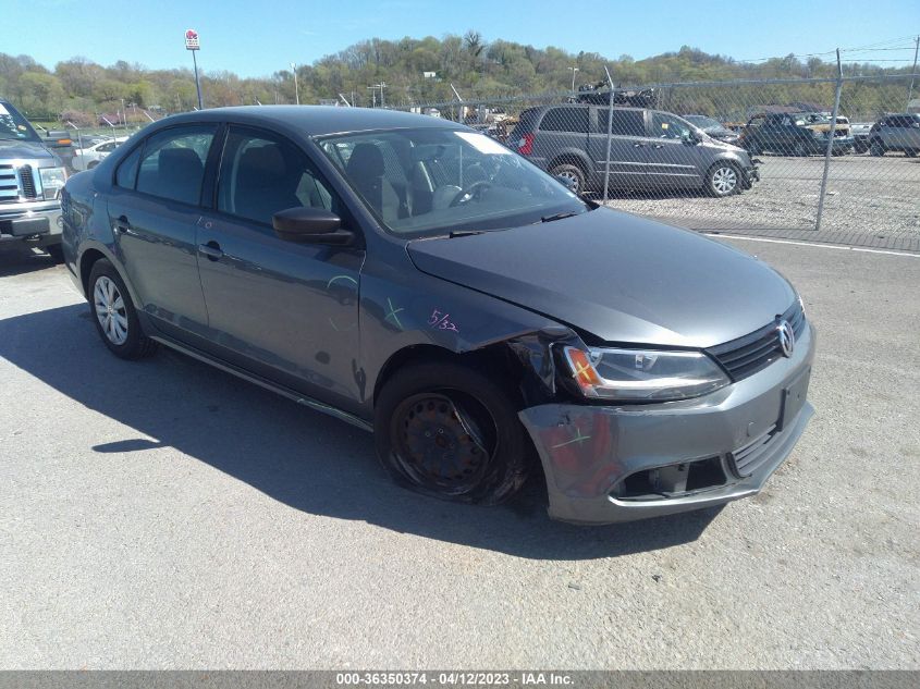 2013 VOLKSWAGEN JETTA SEDAN S - 3VW2K7AJ6DM402169