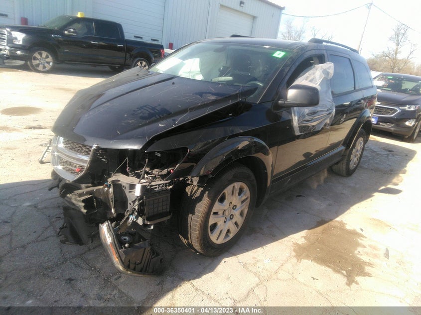 VIN 3C4PDCABXJT508940 2018 DODGE JOURNEY SE