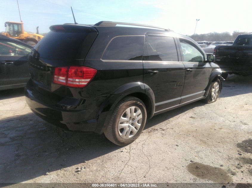 VIN 3C4PDCABXJT508940 2018 DODGE JOURNEY SE
