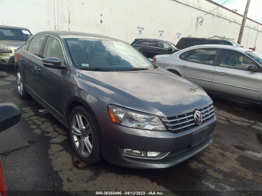 2014 VOLKSWAGEN PASSAT TDI SEL PREMIUM - 1VWCN7A30EC022261