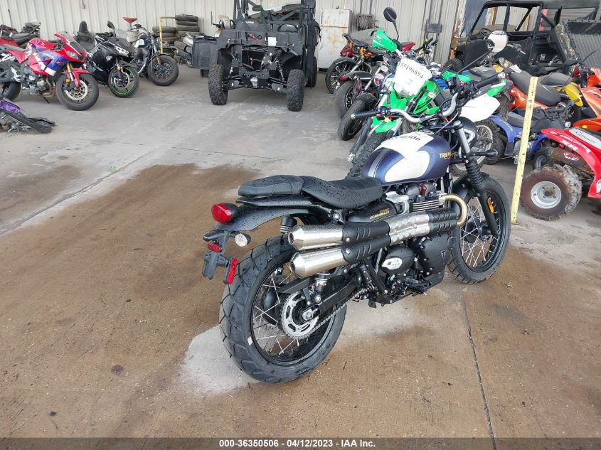 2022 TRIUMPH MOTORCYCLE STREET SCRAMBLER SMTD44G77NTBC6703