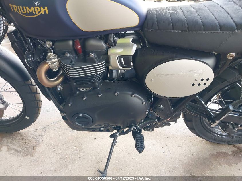 2022 TRIUMPH MOTORCYCLE STREET SCRAMBLER SMTD44G77NTBC6703