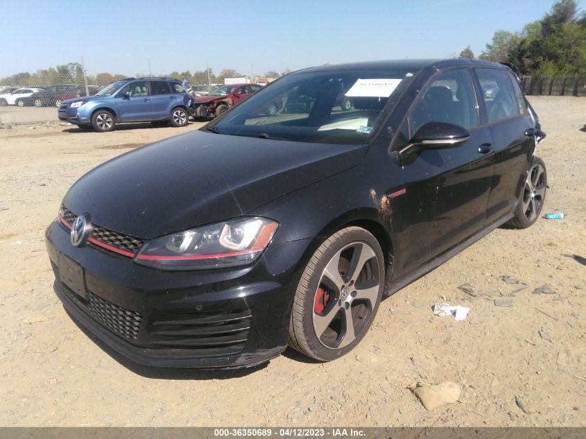 2015 VOLKSWAGEN GOLF GTI AUTOBAHN - 3VW5T7AU1FM068396