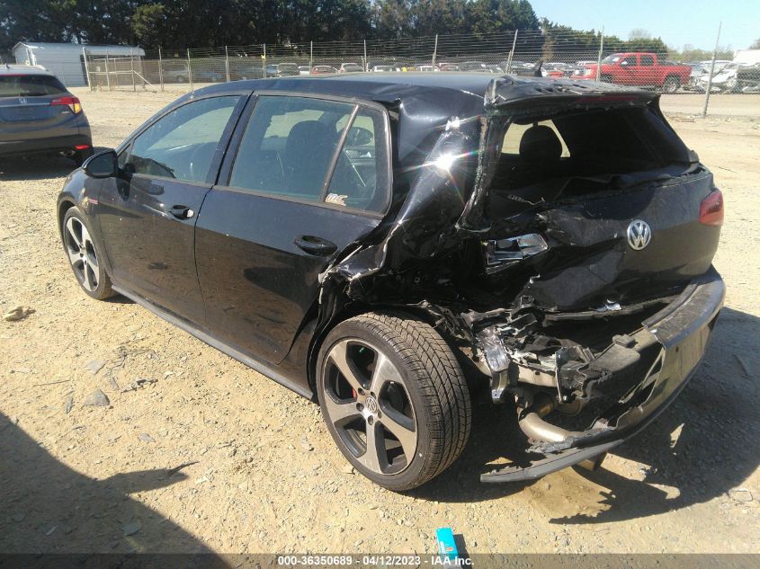 2015 VOLKSWAGEN GOLF GTI AUTOBAHN - 3VW5T7AU1FM068396