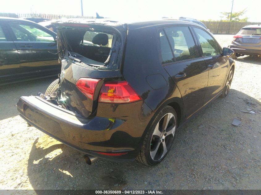 2015 VOLKSWAGEN GOLF GTI AUTOBAHN - 3VW5T7AU1FM068396