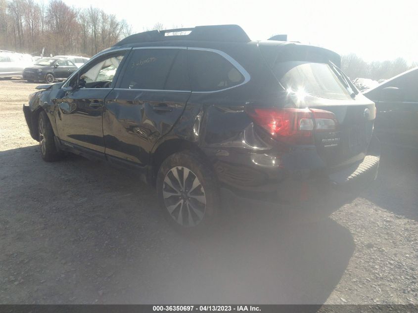 2017 SUBARU OUTBACK LIMITED - 4S4BSANC8H3297715