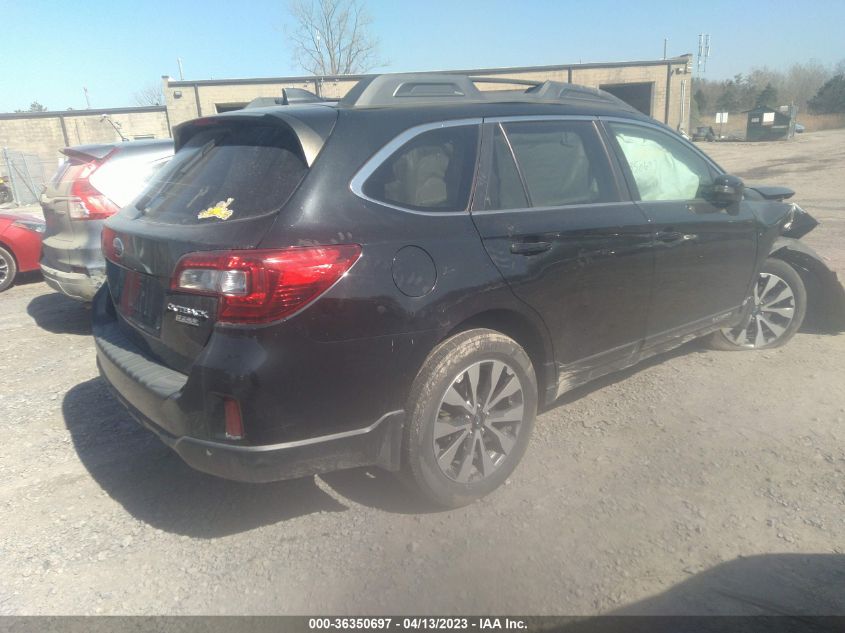 2017 SUBARU OUTBACK LIMITED - 4S4BSANC8H3297715