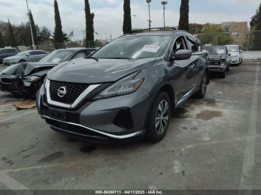 5N1AZ2MJ8KN155065 Nissan Murano SV 2