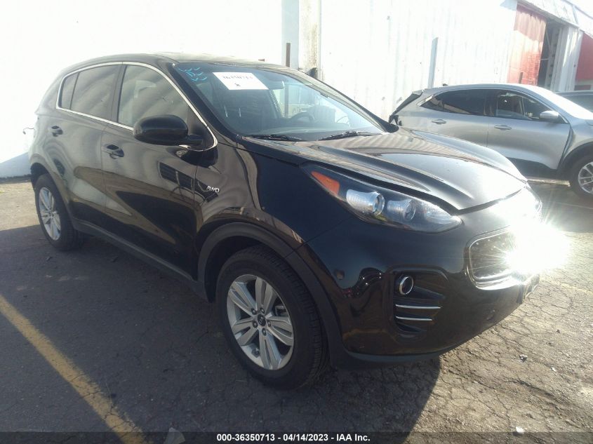 2017 KIA SPORTAGE LX - KNDPMCAC7H7276952
