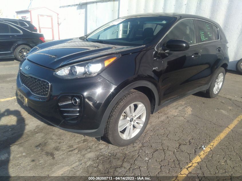2017 KIA SPORTAGE LX - KNDPMCAC7H7276952