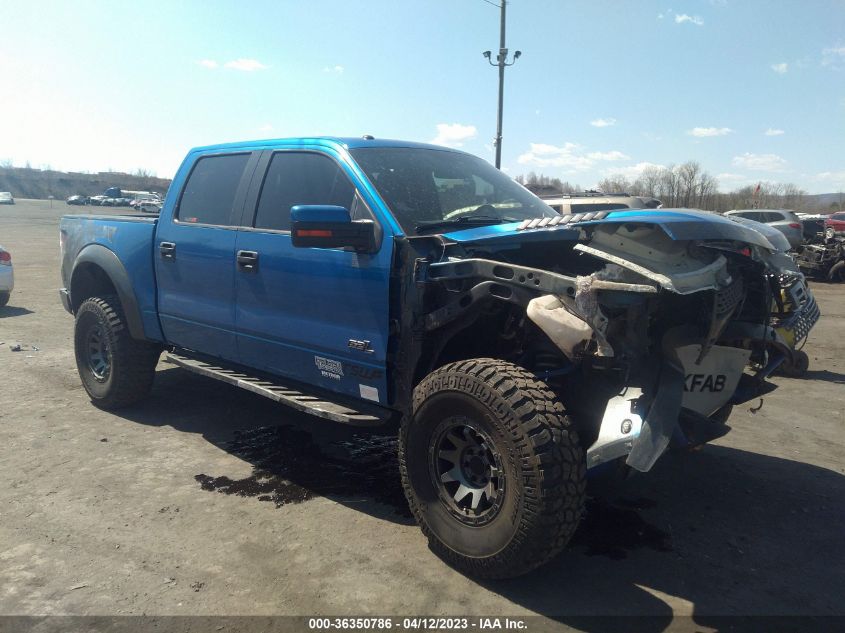 2013 FORD F-150 SVT RAPTOR - 1FTFW1R60DFB17747