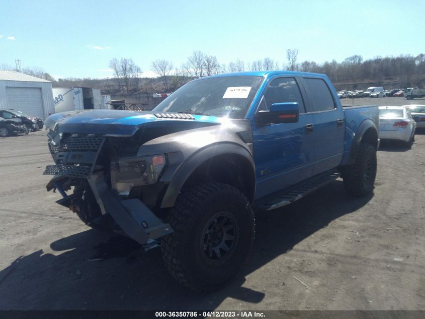 2013 FORD F-150 SVT RAPTOR - 1FTFW1R60DFB17747