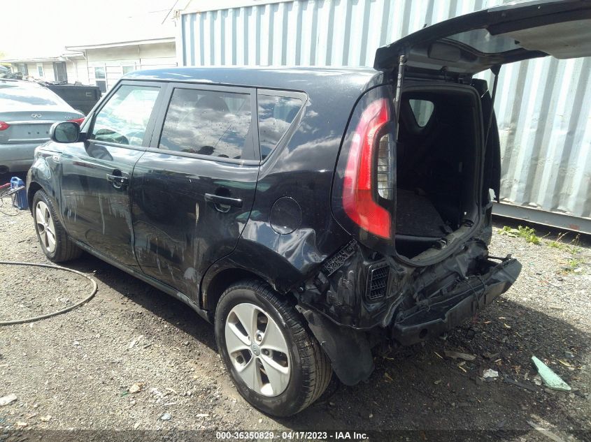 2015 KIA SOUL BASE - KNDJN2A29F7762583
