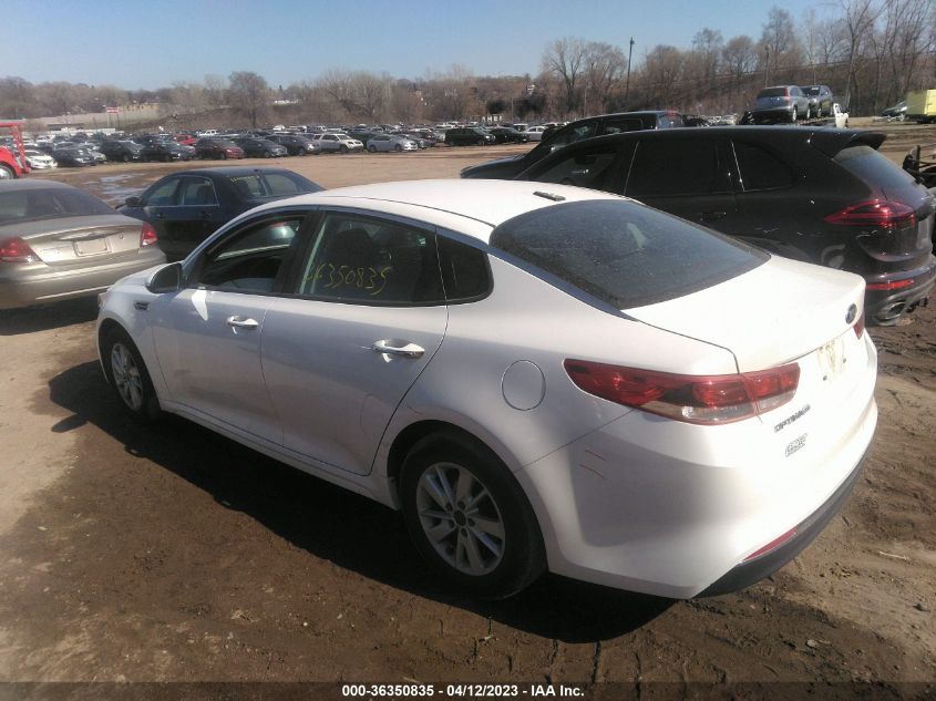 2016 KIA OPTIMA LX - KNAGT4L35G5074088