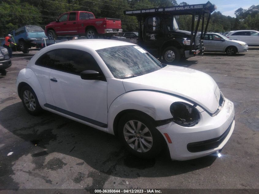 2013 VOLKSWAGEN BEETLE COUPE 2.5L ENTRY - 3VWFP7AT6DM663001