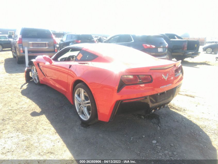 2016 CHEVROLET CORVETTE 1LT - 1G1YB2D78G5102443