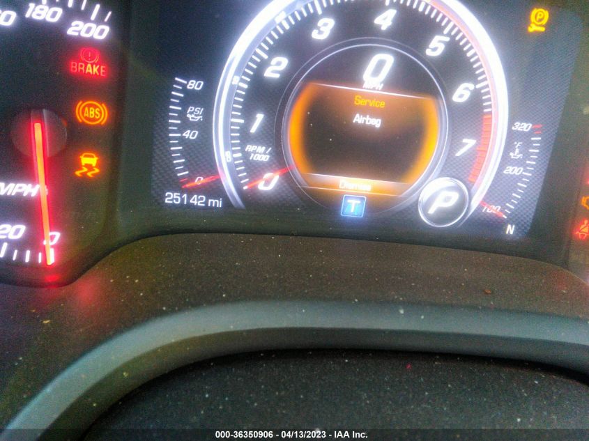 2016 CHEVROLET CORVETTE 1LT - 1G1YB2D78G5102443