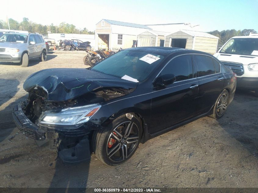 2017 HONDA ACCORD SEDAN TOURING - 1HGCR3F96HA037359