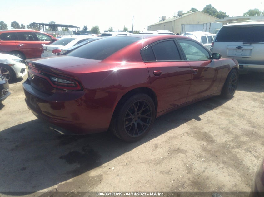 VIN 2C3CDXBG8KH644322 2019 DODGE CHARGER SXT