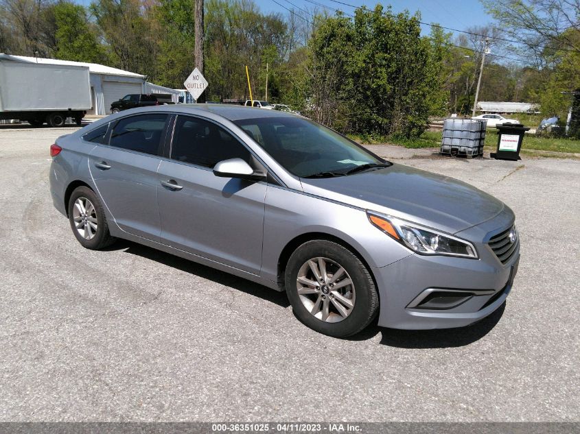 2017 HYUNDAI SONATA 2.4L - 5NPE24AF0HH521809