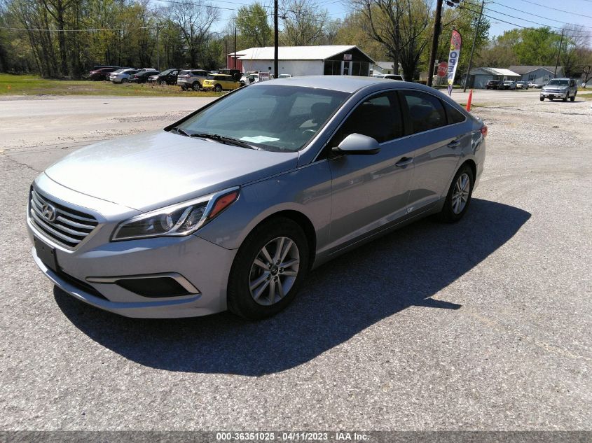 2017 HYUNDAI SONATA 2.4L - 5NPE24AF0HH521809