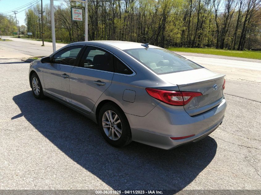 2017 HYUNDAI SONATA 2.4L - 5NPE24AF0HH521809