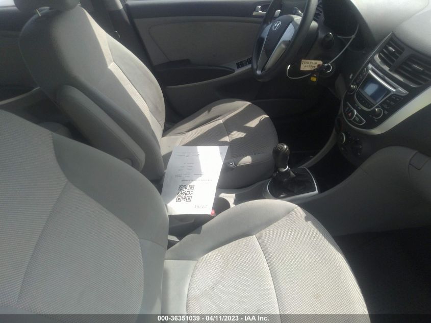 2013 HYUNDAI ACCENT GLS - KMHCT4AE7DU393964