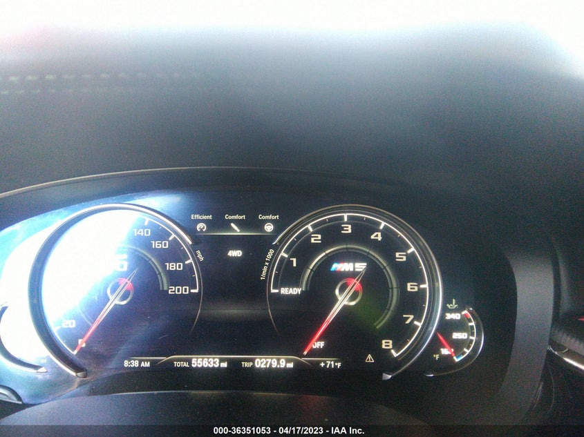 VIN WBSJF0C54KB284825 2019 BMW M5 COMPETITION