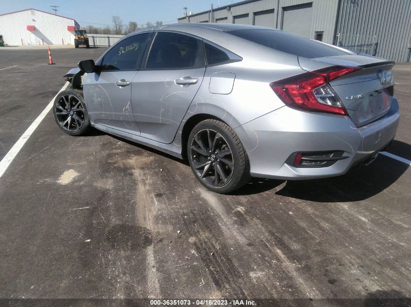2019 HONDA CIVIC SEDAN SPORT - 2HGFC2F80KH552401
