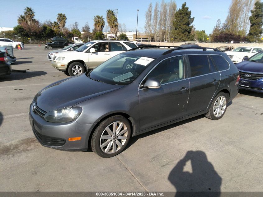 2013 VOLKSWAGEN JETTA SPORTWAGEN TDI W/SUNROOF & NAV - 3VWPL7AJ7DM647369