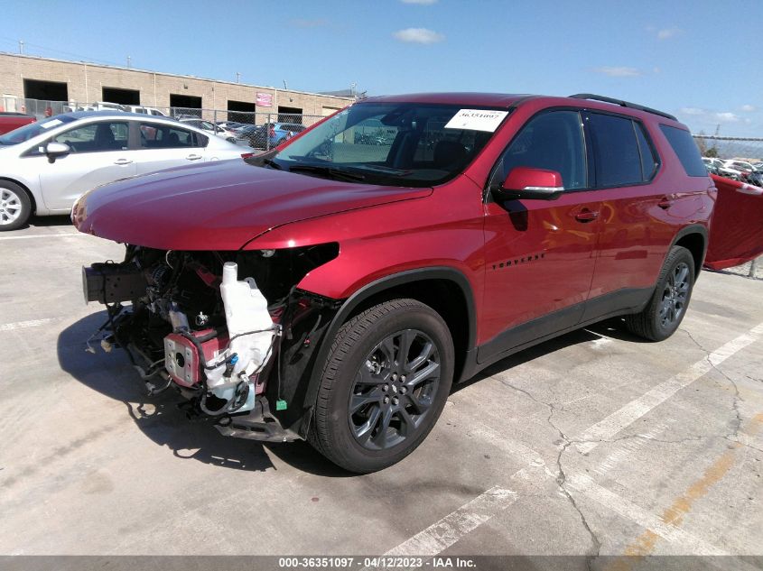 2021 CHEVROLET TRAVERSE RS - 1GNEVJKW2MJ234467