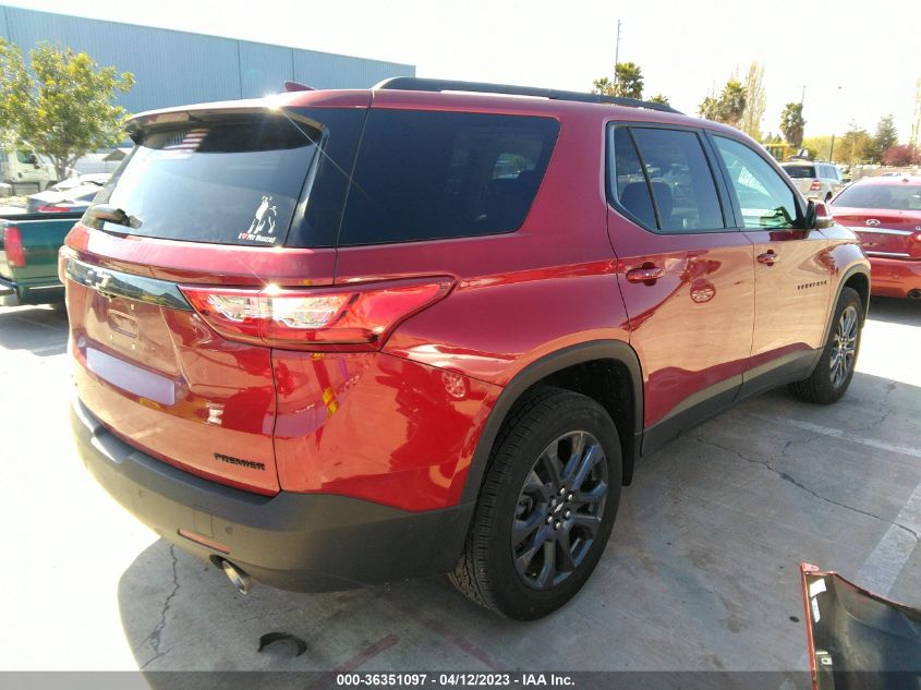2021 CHEVROLET TRAVERSE RS - 1GNEVJKW2MJ234467