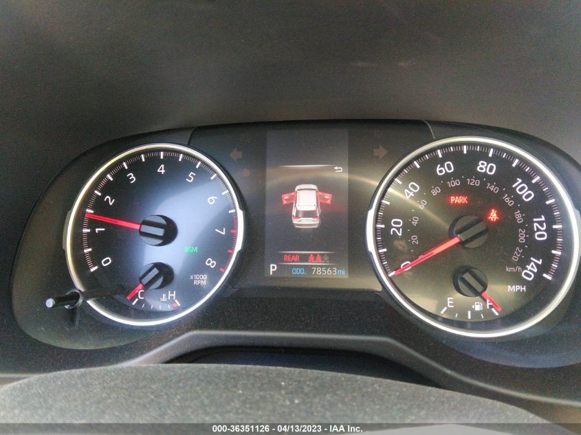 2019 TOYOTA RAV4 XLE - 2T3P1RFV3KW059514