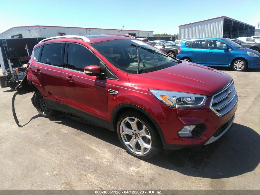 2019 FORD ESCAPE TITANIUM - 1FMCU0J94KUA74396