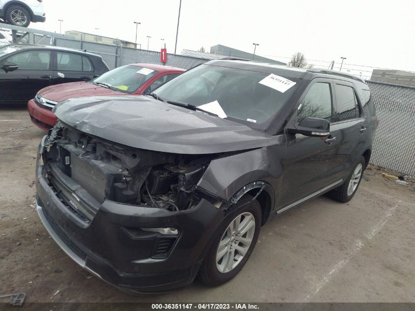 2018 FORD EXPLORER XLT - 1FM5K8D88JGA37705