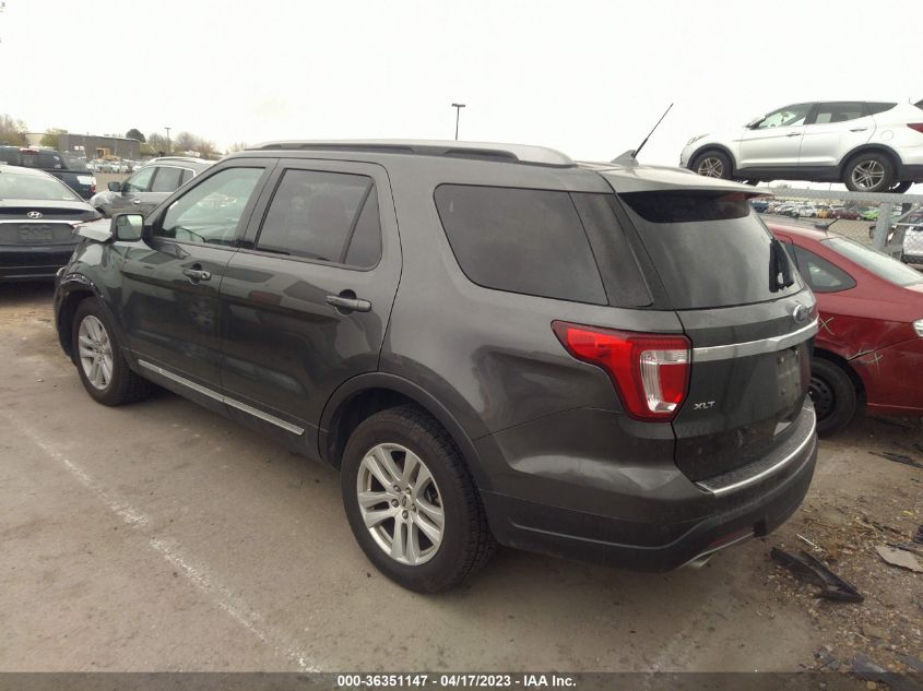 2018 FORD EXPLORER XLT - 1FM5K8D88JGA37705