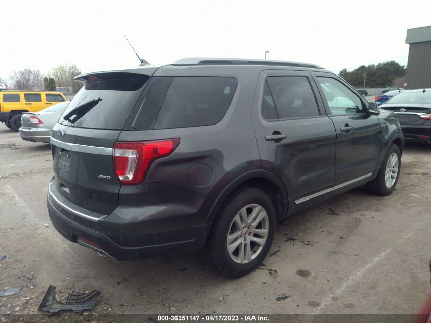 2018 FORD EXPLORER XLT - 1FM5K8D88JGA37705