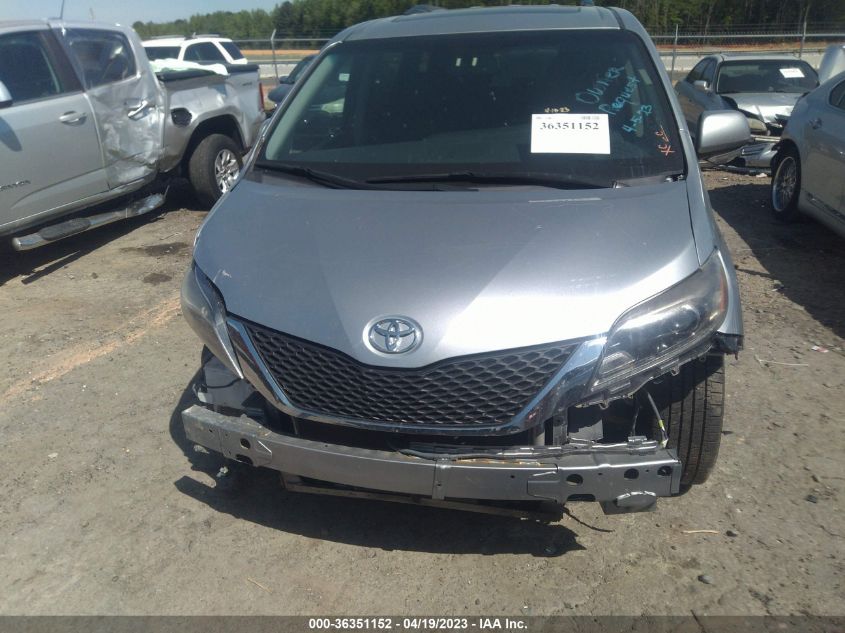 2017 TOYOTA SIENNA SE - 5TDXZ3DC8HS868489